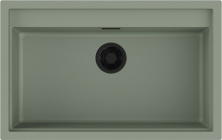 Мойка кухонная Omoikiri Sintesi 79 WG 4997138 Artceramic, wind green