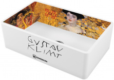 Мойка кухонная Omoikiri Mikura 76 Klimt 4993022 Natceramic, белый