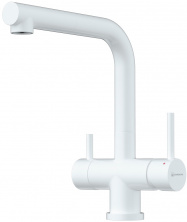 Смеситель Omoikiri Takamatsu-S WH 4994357 для кухонной мойки, белый