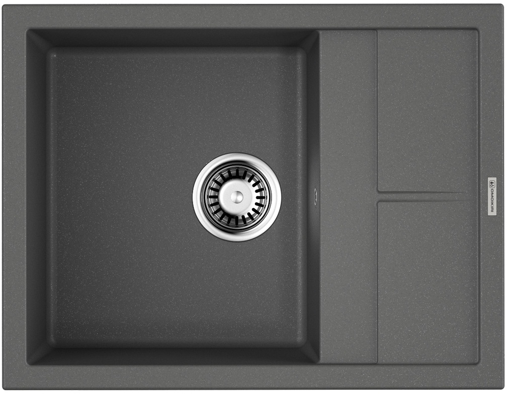 Мойка кухонная Omoikiri Sumi 65 PL 4993675 Tetogranit, платина