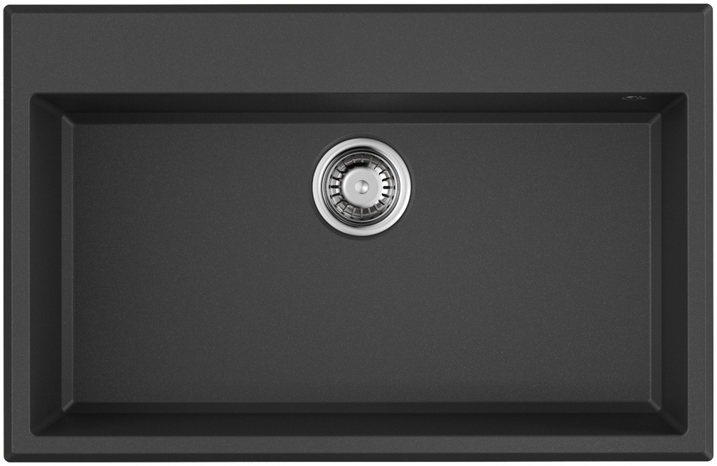 Мойка кухонная Omoikiri Tedori 79 BL 4993948 Tetogranit, черный