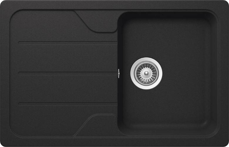 Мойка кухонная Schock Formhaus 45D 700935 Cristalite, оникс