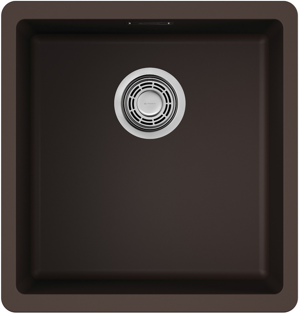 Мойка кухонная Omoikiri Kata 40-U DC 4993395 Artgranit, темный шоколад