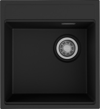 Мойка кухонная Omoikiri Yoru 47 Side BL 4993957 Artgranit, черный