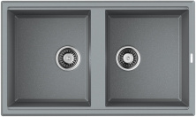 Мойка кухонная Omoikiri Tedori 86-2 GR 4993572 Tetogranit, leningrad grey