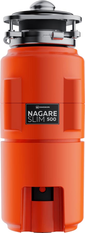 Измельчитель пищевых отходов Omoikiri Nagare Slim 500 4995061 для кухонной мойки, магнитный мотор