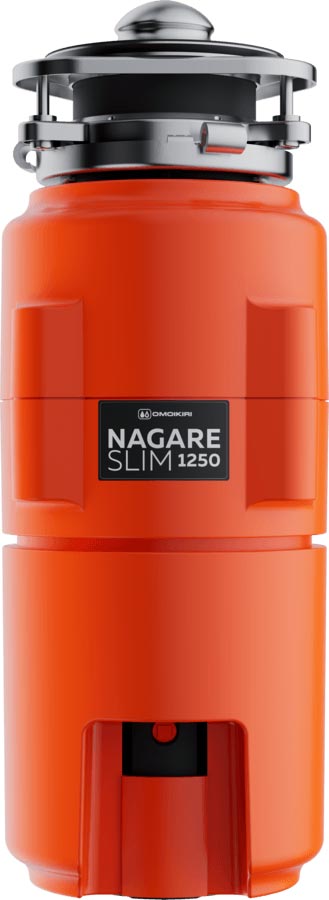 Измельчитель пищевых отходов Omoikiri Nagare Slim 1250 4995063 для кухонной мойки, магнитный мотор