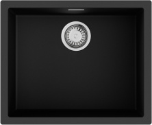 Мойка кухонная Omoikiri Yamakawa 55T-U/I BL 4993428 Tetogranit, черный