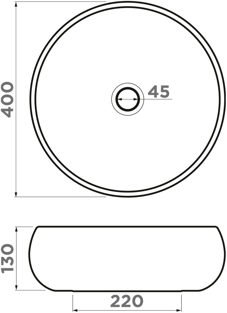 Раковина Omoikiri Fumico NU 4972079 Natceramic для ванной, орех