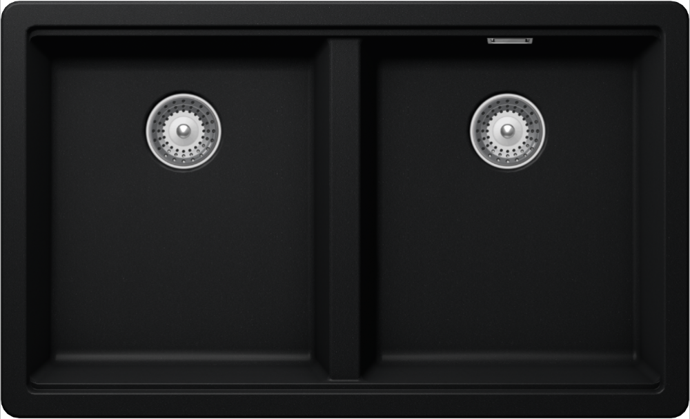 Мойка кухонная Schock Greenwich 80-2U 701068U Cristadur, пуро