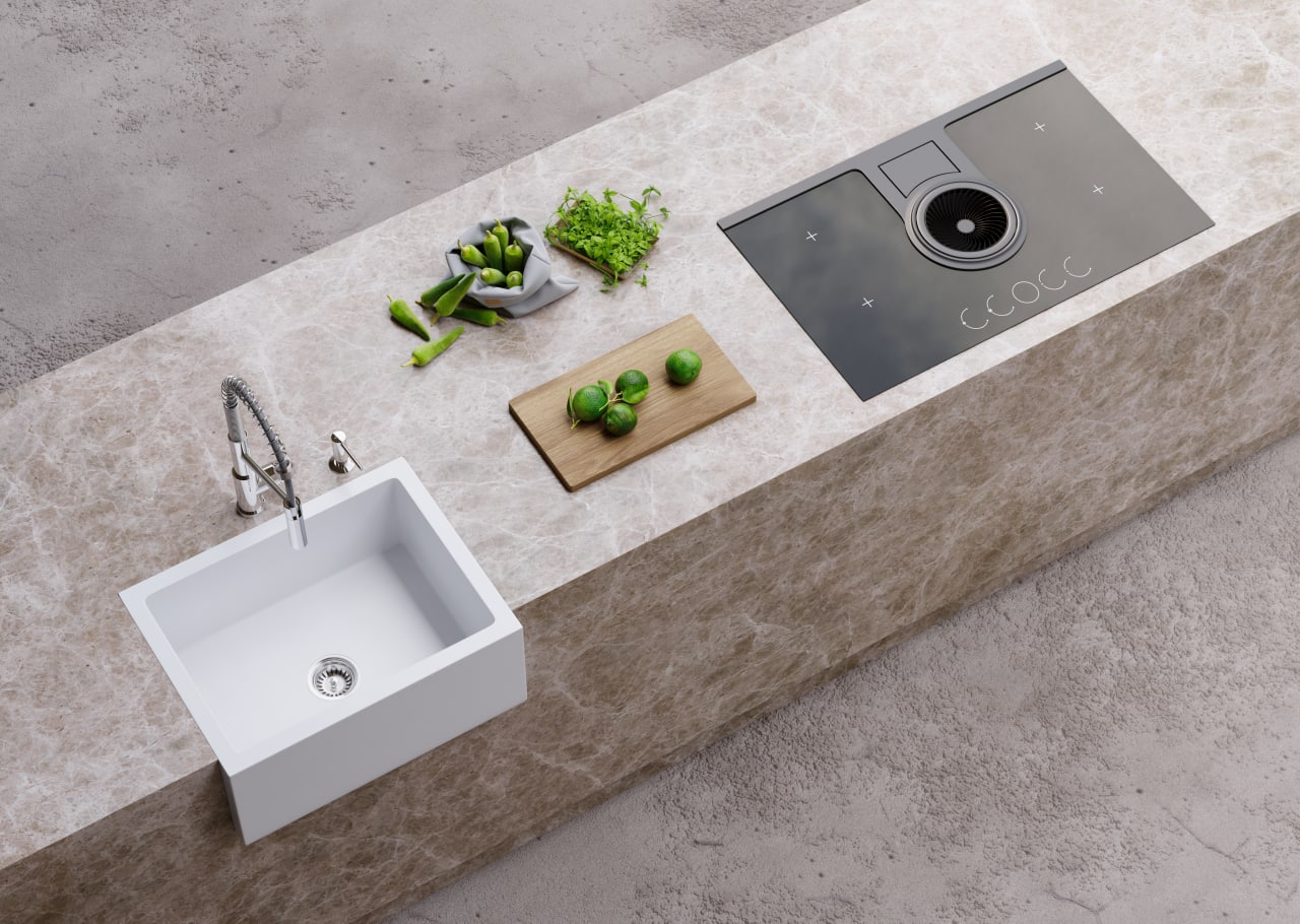 Мойка кухонная Omoikiri Mikura 61 WH 4997068 Natceramic, белый