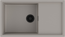 Мойка кухонная Omoikiri Sintesi 86 GR 4997134 Artceramic, leningrad grey