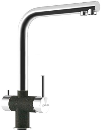 Смеситель Vitus  710428 для кухонной мойки, оникс