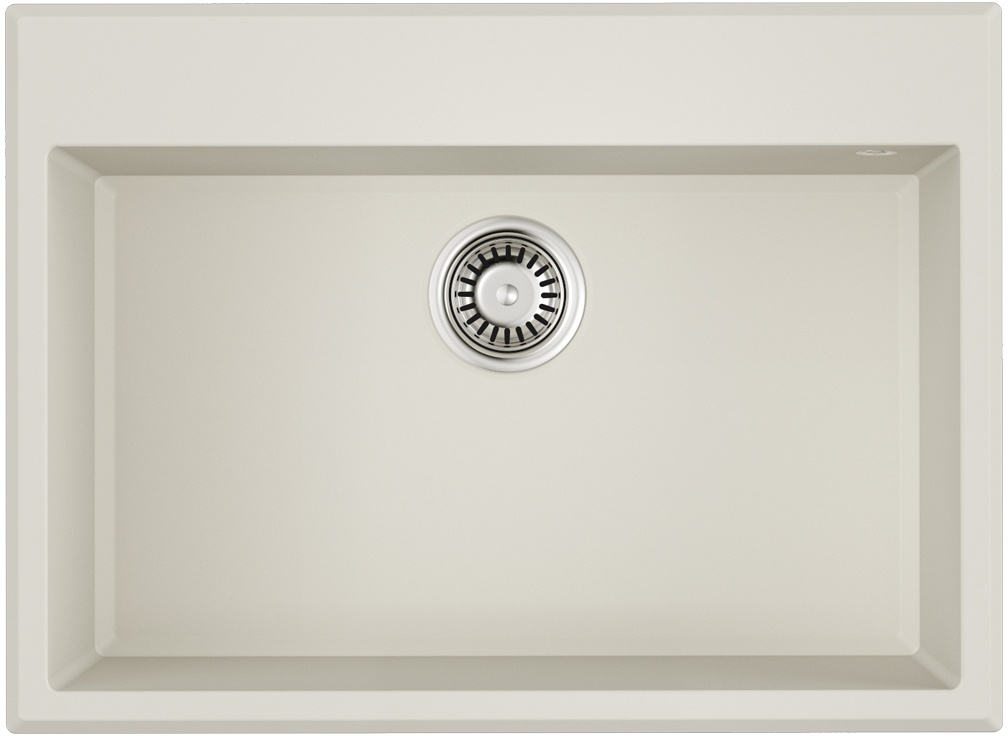 Мойка кухонная Omoikiri Tedori 68 WH 4993967 Tetogranit, белый