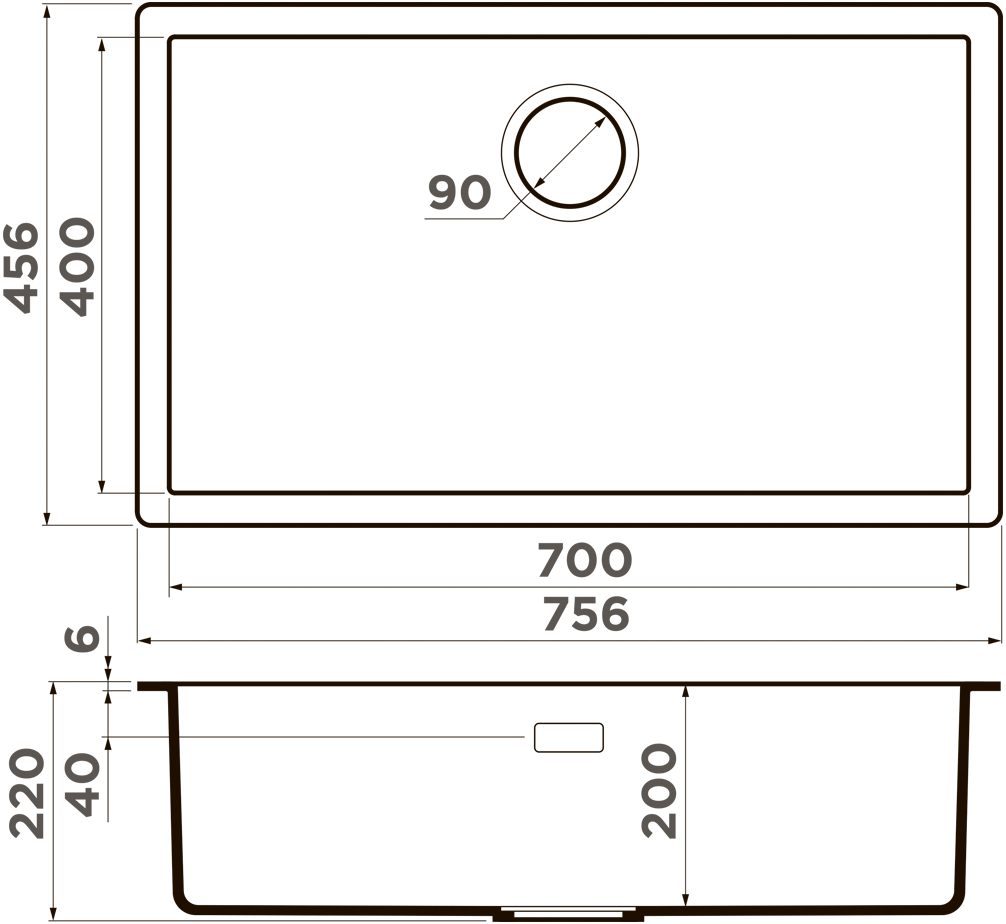 Мойка кухонная Omoikiri Yamakawa 75T-U/I WH 4993462 Tetogranit, белый