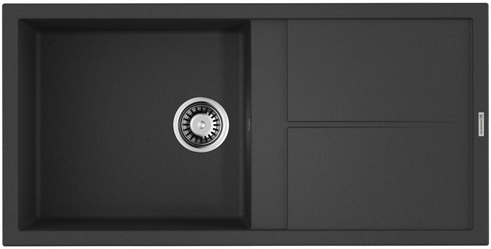 Мойка кухонная Omoikiri Sumi 100 BL 4993654 Tetogranit, черный