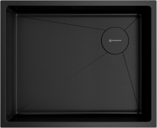 Мойка кухонная Omoikiri Taki 54-U/IF Side SF GB 4997036 из нержавеющей стали, графит