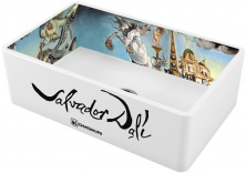 Мойка кухонная Omoikiri Mikura 76 Dali 4993023 Natceramic, белый