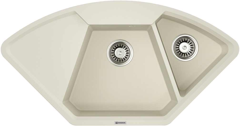 Мойка кухонная Omoikiri Yonaka 98-C PA 4993712 Artgranit, пастила