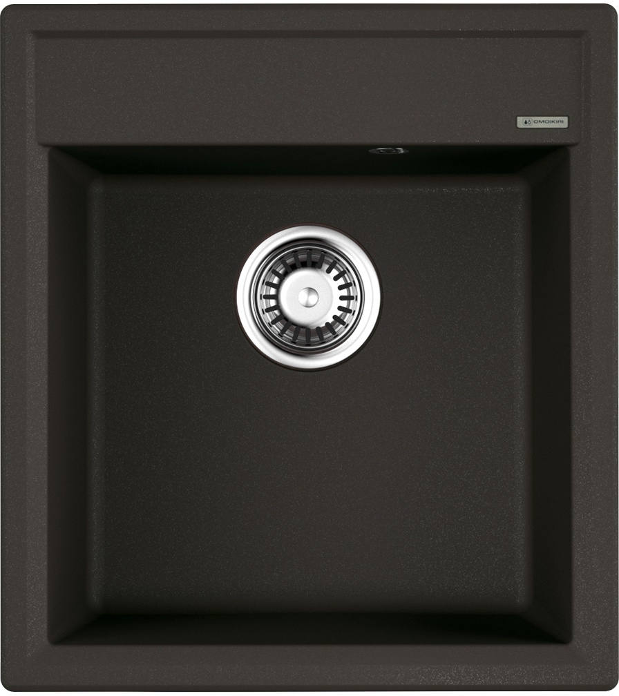 Мойка кухонная Omoikiri Daisen 46 DC 4993613 Artgranit, темный шоколад