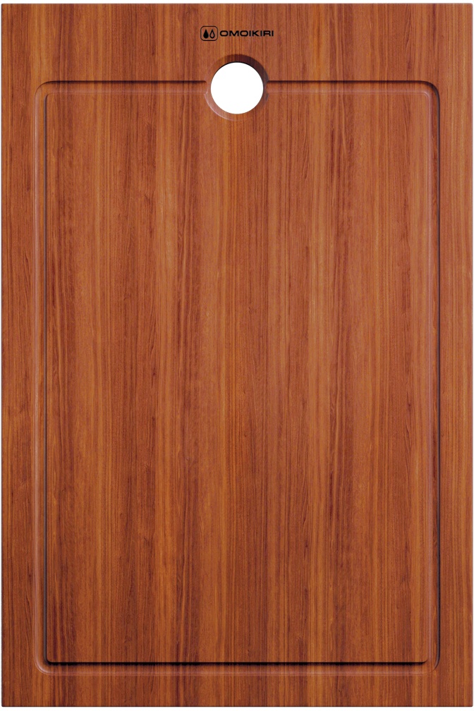 Разделочная доска Omoikiri CB-03-WOOD-S 4999008 из дерева для кухонной мойки, венге
