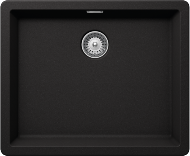 Мойка кухонная Schock Brooklyn 60U 701062U Cristalite, неро