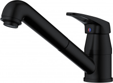 Смеситель Omoikiri Tateyama-S GB 4994365 для кухонной мойки, графит