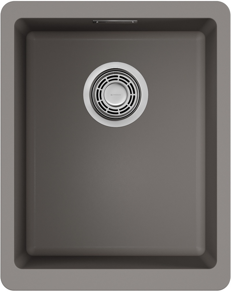 Мойка кухонная Omoikiri Kata 34-U GR 4993383 Artgranit, leningrad grey
