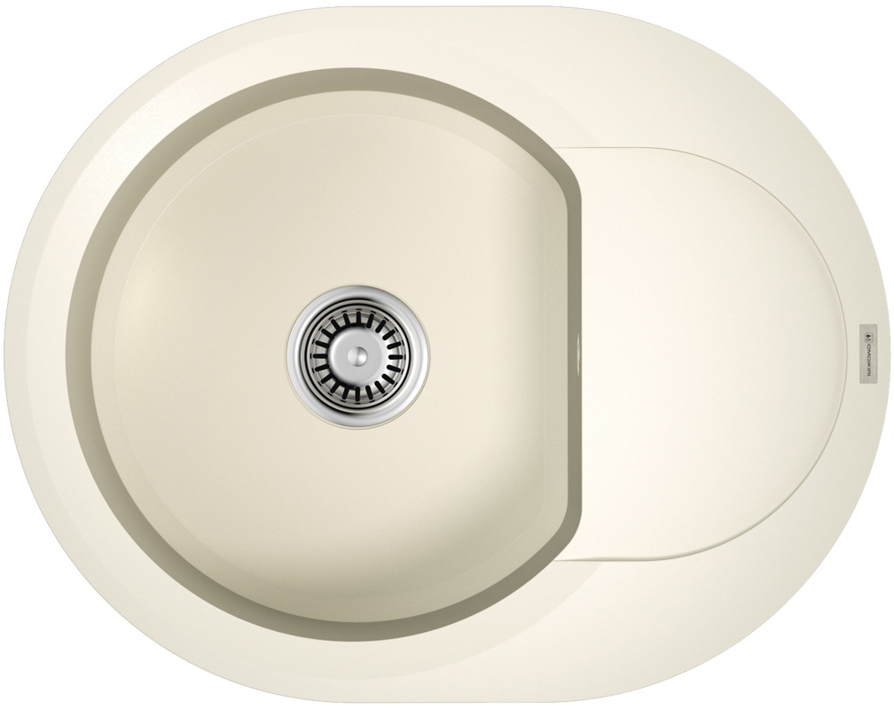 Мойка кухонная Omoikiri Sakaime 60E WH 4993136 Tetogranit, белый