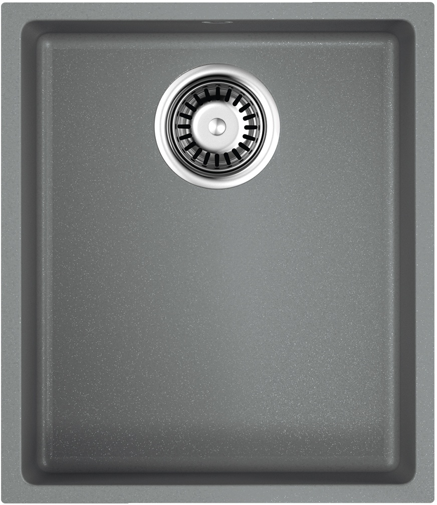 Мойка кухонная Omoikiri Bosen 38-U GR 4993538 Tetogranit, leningrad grey