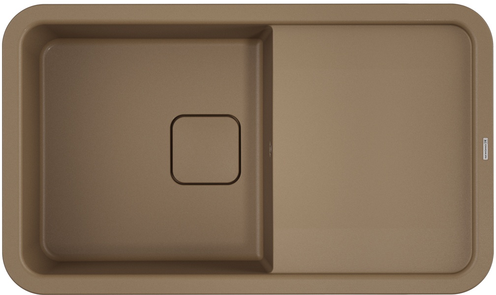 Мойка кухонная Omoikiri Tasogare 86 CA 4993458 Artgranit, карамель