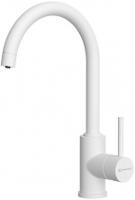 Смеситель Omoikiri Shinagawa 2 Plus WH 4994404 для кухонной мойки, белый