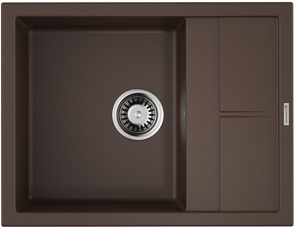 Мойка кухонная Omoikiri Sumi 65 DC 4993674 Tetogranit, темный шоколад