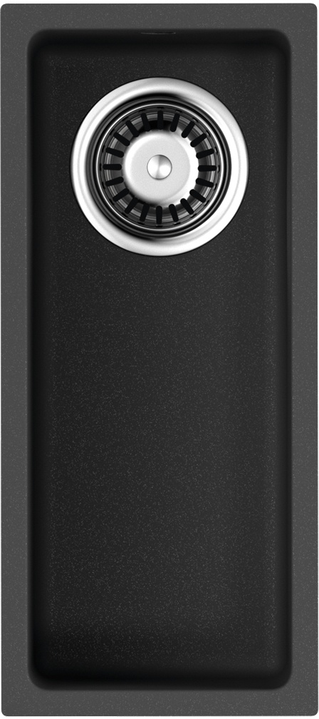 Мойка кухонная Omoikiri Bosen 20-U BL 4993153 Tetogranit, черный