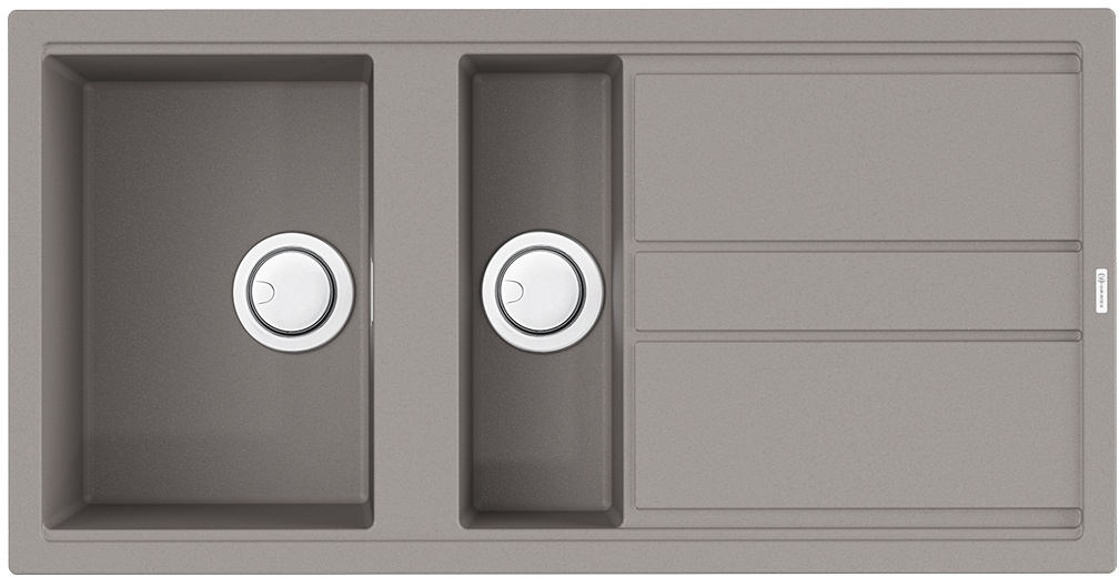 Мойка кухонная Omoikiri Kitagawa 100-2 GR 4993804 Artceramic, leningrad grey