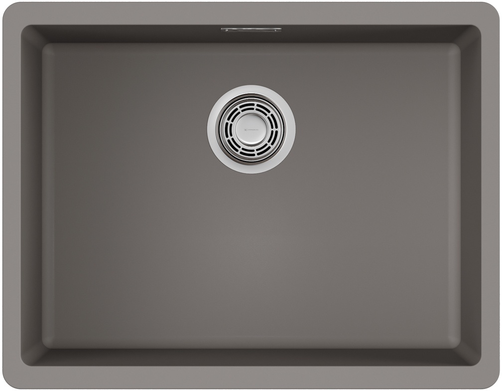 Мойка кухонная Omoikiri Kata 54-U GR 4993411 Artgranit, leningrad grey
