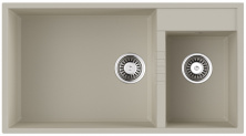 Мойка кухонная Omoikiri Tedori 85-2-U EV 4993946 Tetogranit, эверест