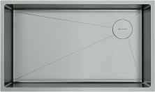 Мойка кухонная Omoikiri Taki 74-U/IF Side IN 4993170 из нержавеющей стали, нержавеющая сталь