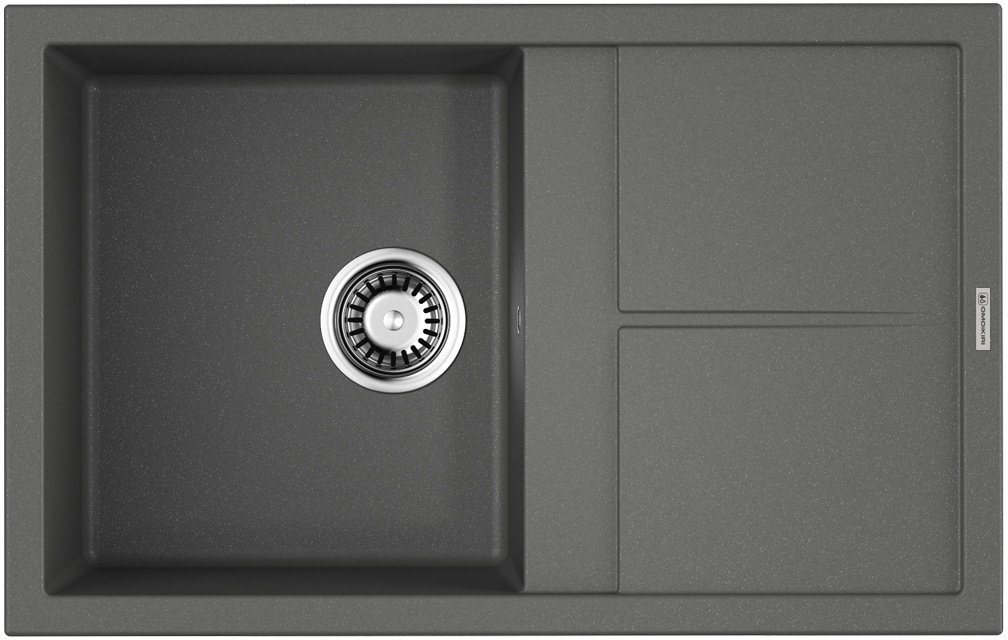Мойка кухонная Omoikiri Sumi 79 PL 4993667 Tetogranit, платина