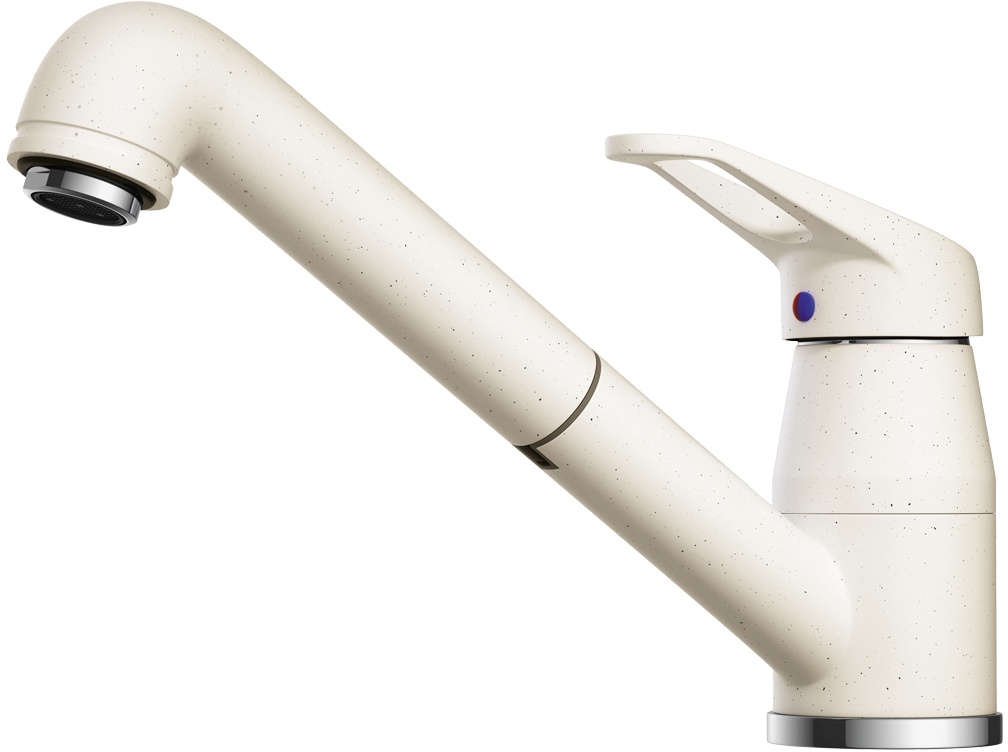 Смеситель Omoikiri Tateyama-S WH 4994138 для кухонной мойки, белый