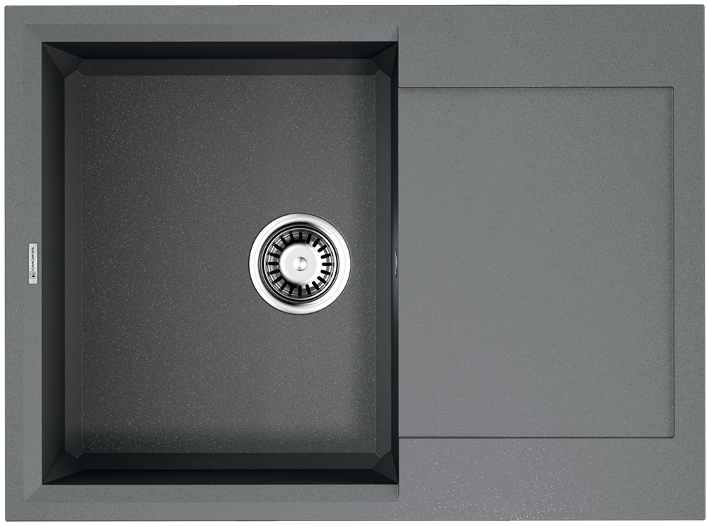 Мойка кухонная Omoikiri Sakaime 68 GR 4993545 Tetogranit, leningrad grey