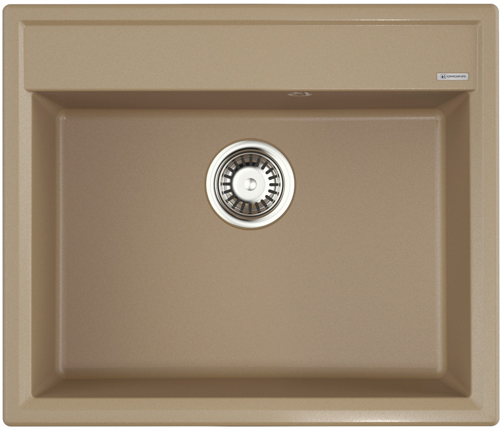 Мойка кухонная Omoikiri Daisen 60 CA 4993619 Artgranit, карамель