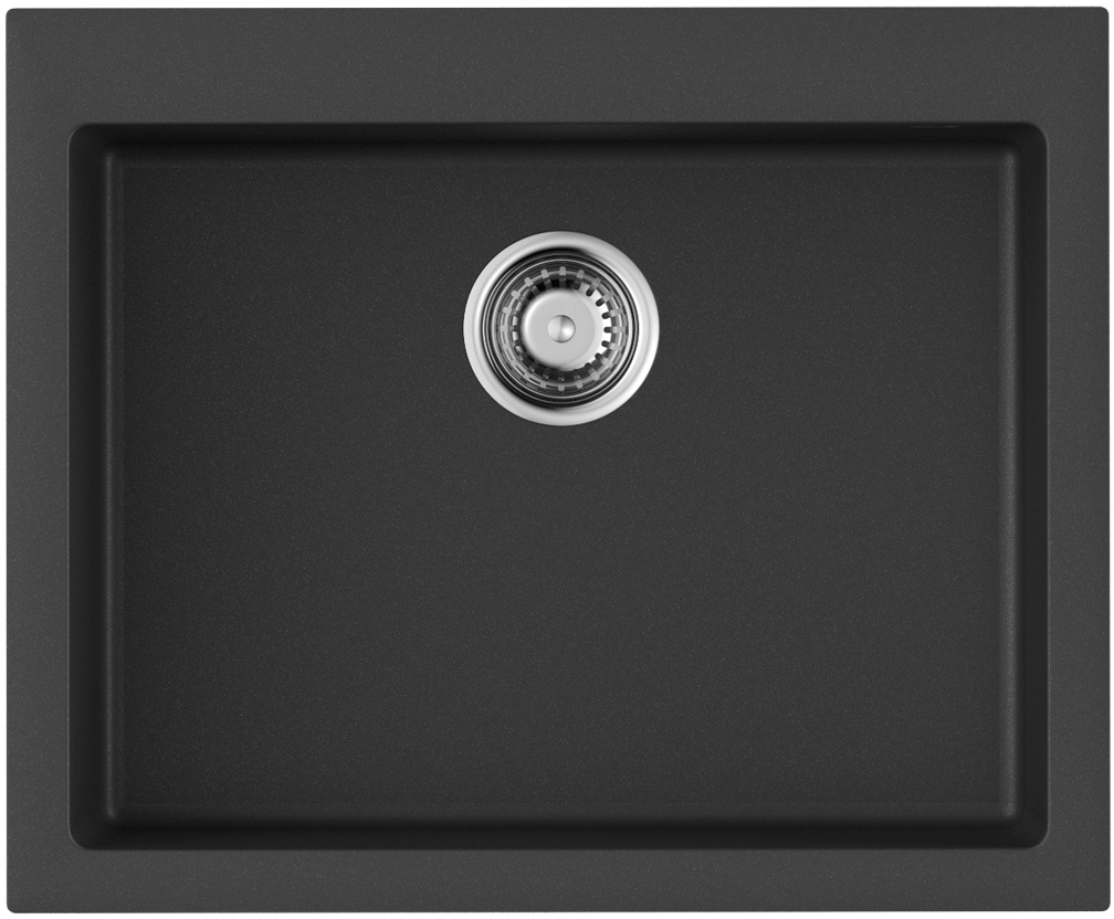 Мойка кухонная Omoikiri Bosen 61 BL 4991209 Tetogranit, черный
