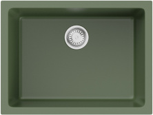 Мойка кухонная Omoikiri Okinoshima 61-U/I OL 4997064 Natceramic, olive