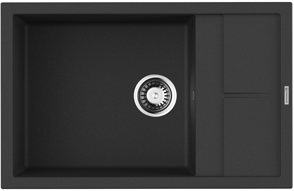 Мойка кухонная Omoikiri Sumi 78-LB BL 4993719 Tetogranit, черный