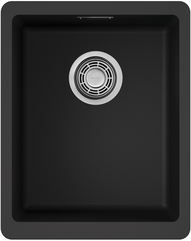 Мойка кухонная Omoikiri Kata 34-U BL 4993382 Artgranit, черный