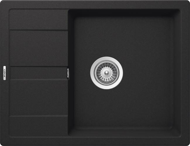 Мойка кухонная Schock Optima 50D 700793 Cristalite, оникс