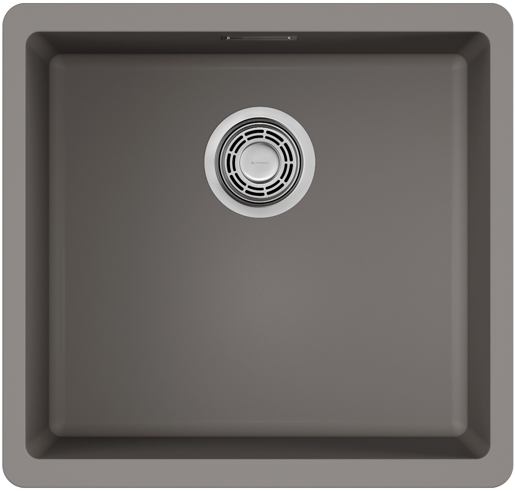 Мойка кухонная Omoikiri Kata 44-U GR 4993404 Artgranit, leningrad grey