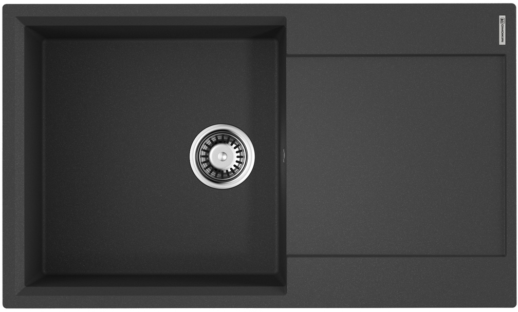 Мойка кухонная Omoikiri Daisen 86 BL 4993700 Artgranit, черный