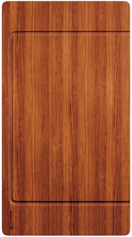 Разделочная доска Omoikiri CB-04-WOOD-L 4999009 из дерева для кухонной мойки, венге